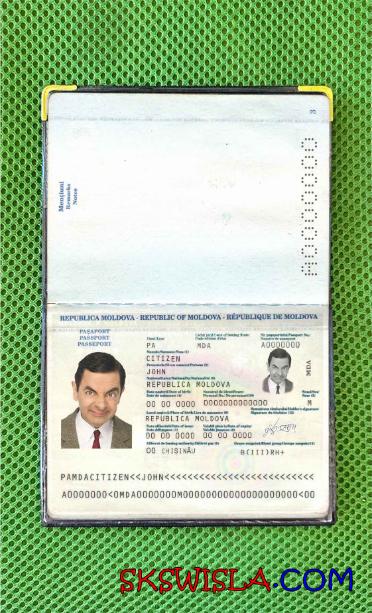 Mołdawia paszport (2011-2014) wygląd zdjęcia pliki PSD, skan i fotografowany obraz